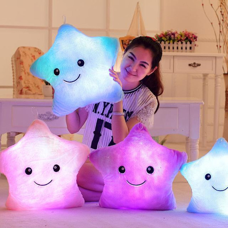 Glowing Plush Stars