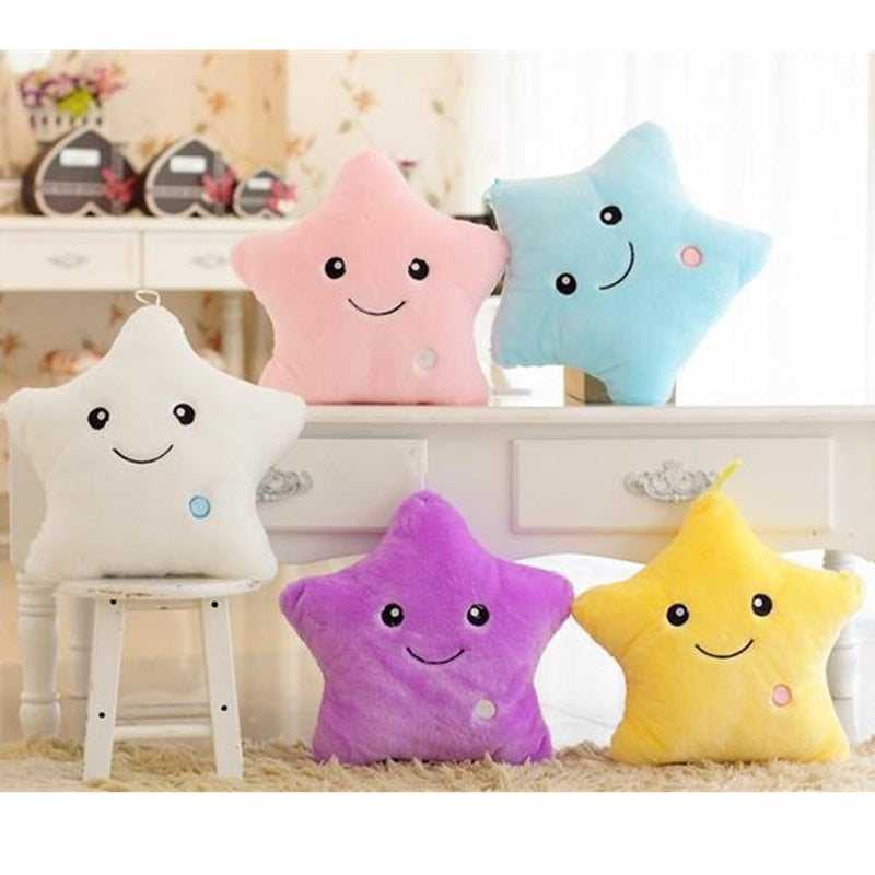 Glowing Plush Stars